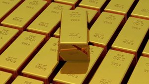 Золотые слитки по 1 кг.