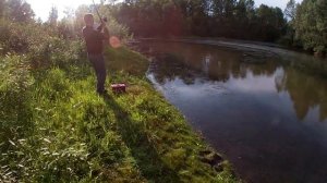 Зачетные щуки на бородинских озерах. Мыски