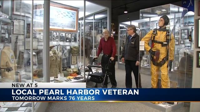 Central Ohio Pearl Harbor survivor remembers 'Day of Infamy' 76 years later смотреть онлайн