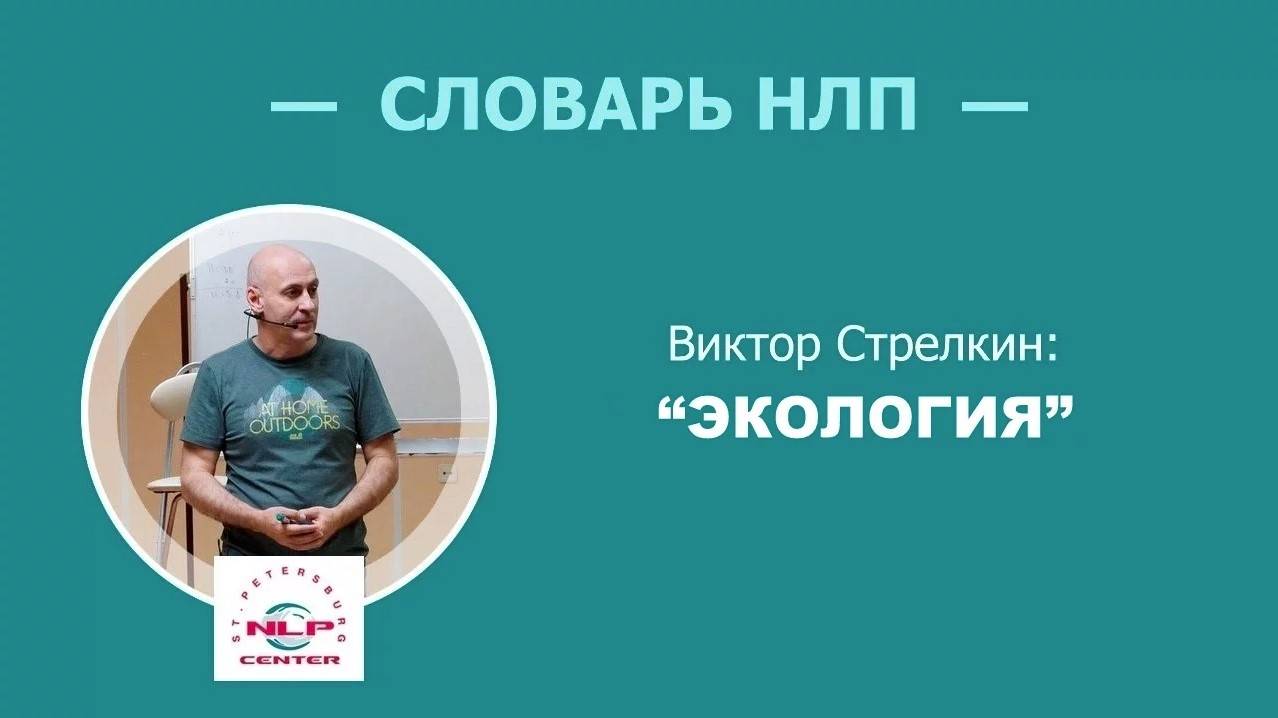 Словарь НЛП. Что такое экология в НЛП? Виктор Стрелкин (2017 г.)