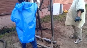 Бурение скважины малогабаритной установкой в Рязанской области