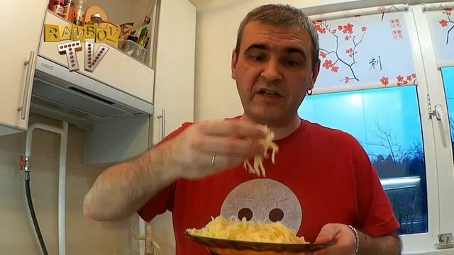 Макароны с соусом бешамель. Готовим вместе с RAMBOVtv