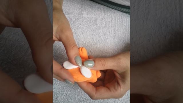 ?лисенок Тишка?(лепка из воздушного пластилина
