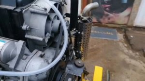 Двигатель Lamborghini на мини погрузчике