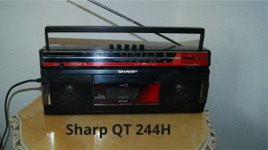 Sharp QT 244H Магнитофон