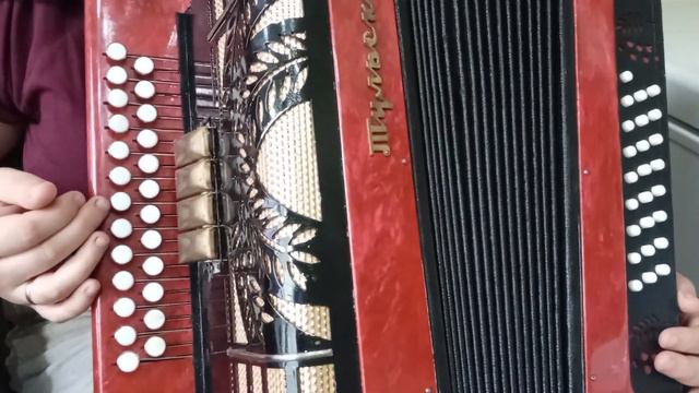 ТРАКТОР ПРОШУМЕЛ ( Ю. Краснопёров ) / Разбор на гармони по цифрам смотреть онлайн