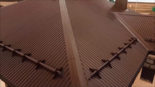 Кровля из профнастила Grand Line. смотреть онлайн