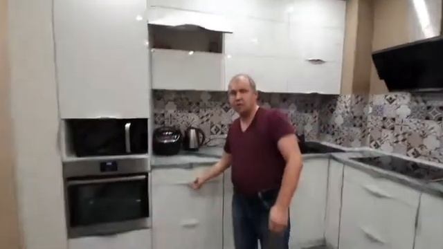 Кухня на заказ от компании Мебельные Фантазии Сыктывкар смотреть онлайн