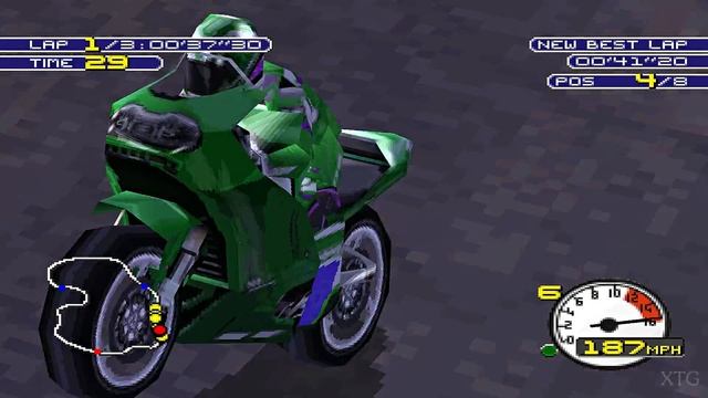 Moto Racer 2 PS1 Gameplay HD (Beetle PSX HW) смотреть онлайн