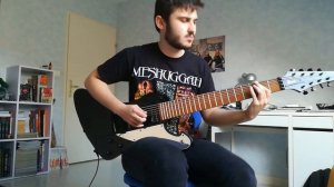 Born In Dissonance - Meshuggah - Guitar Cover