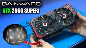 Ремонт КИТАЙСКОЙ Gainward RTX 2060 SUPER после неудачного извлечения из корпуса / повреждения PCI-E