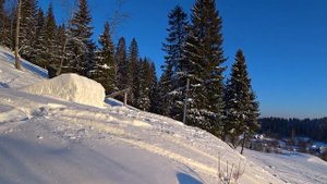 Прыжки с бигэйра на сноуборде