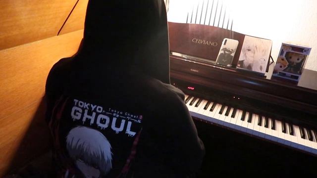 Tokyo Ghoul Root √A - Coffee (piano cover) by Coneki смотреть онлайн