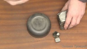 Огонь первобытным способом искрой от пирита