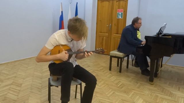 Воробьев Макар  домра группа D, Ф Верачини Соната a moll смотреть онлайн