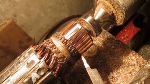 Прислали якорь от алмазного бурения на перемотку, а он живой.