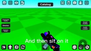 How to fly in catalog avatar creator #tutorial