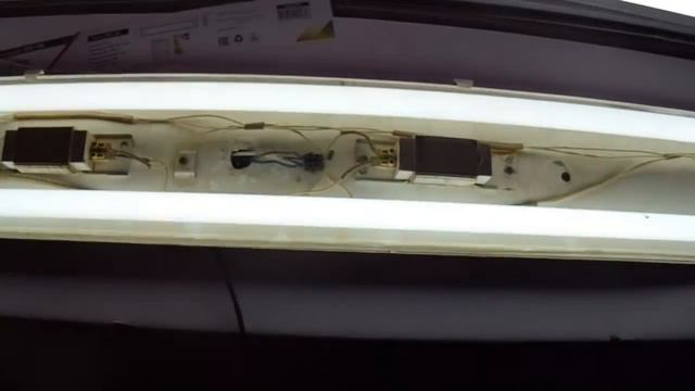 Светодиодный светильник SPO-108 в сравнении с люминесцентным. ЛПО смотреть онлайн