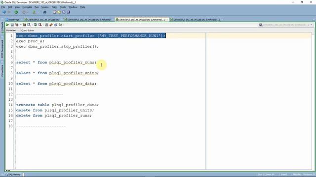 1 PLSQL Performance Tuning Introduction to DBMS PROFILER смотреть онлайн