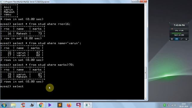 SQL Basic Commands Part-1: How to install  MySQL and run basic SQL commands for Class 12