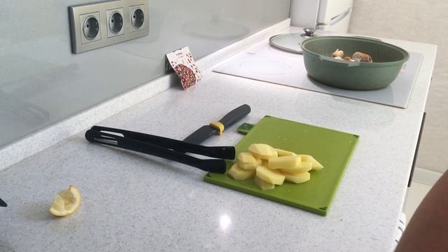 Стерлядь с картофелем в духовке