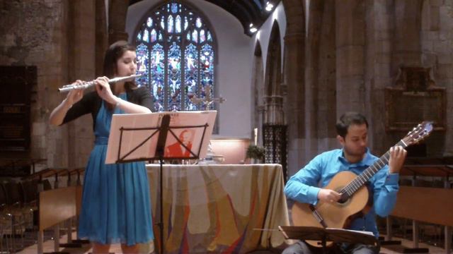 Tempo di Siciliana - Castelnuovo-Tedesco - Alba Duo (live) смотреть онлайн