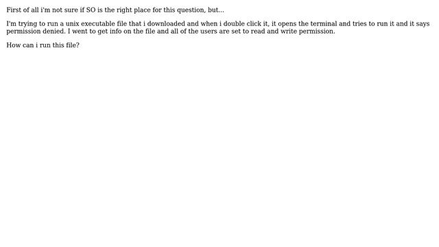 Mac terminal permission denied смотреть онлайн