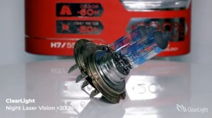 Галогенные лампы Clearlight night laser vision