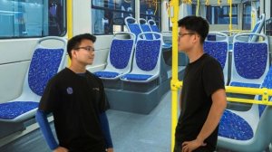 Речевая ситуация: в автобусе