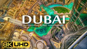 ДУБАЙ, Объединенные Арабские Эмираты Видео с Дрона 8K Video Ultra HD 240 FPS