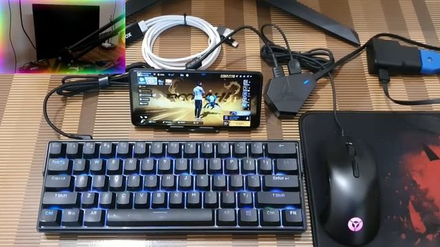 How to play free fire in TV / monitor | play free fire with ⌨️ ?controller in mobile flydigi Q1 смотреть онлайн