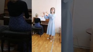 Каргина Валентина, 14 лет, флейта. Г. Шишков «Скерцо»