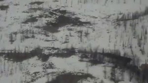 Зимник Тундра вид с верху начало мая. с Ванкора на Коротчаево