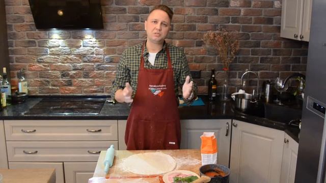 Пицца "закрытая" Кальцоне (пошаговый рецепт)