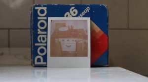 Polaroid photo developing