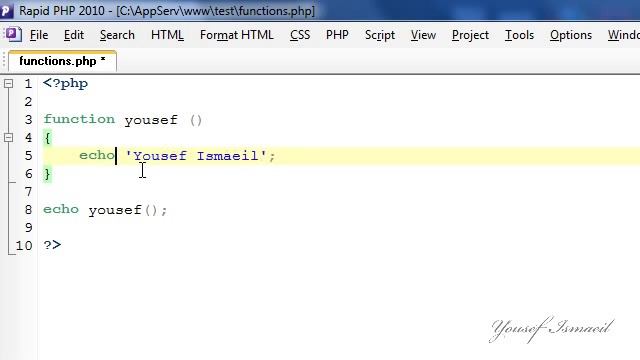 29 PHP user defined functions