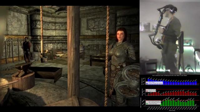 Time to Kill Some Cooks... - Skyrim VR Liveplay with Treadmill & Bow [Episode 258] смотреть онлайн