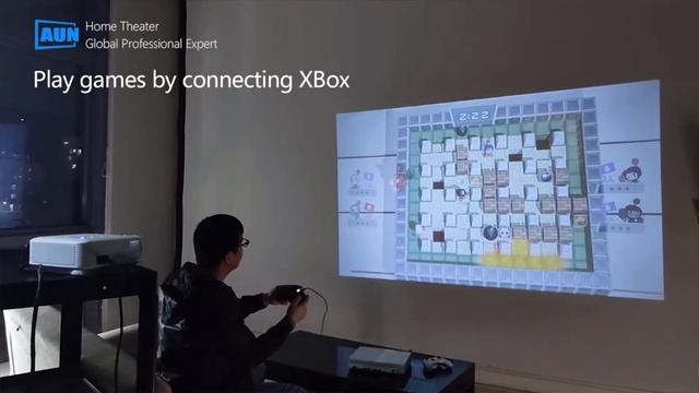 Best Aun Mini D50/s Wifi 4k Projector Best Buy 2021 - Aun Mini 4k Projector On a Budget Aliexpress смотреть онлайн