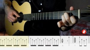 Guitar Tab The Witcher 3 - Geralt of Rivia