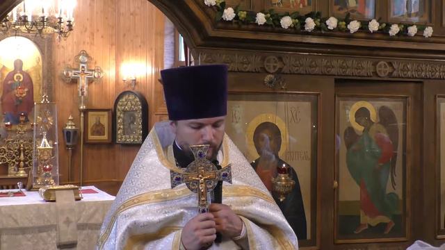 #доброхрам 19.08.19 Преображение Господне. Проповедь иерея Александра Безрукова. Ранняя литургия смотреть онлайн