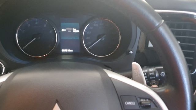 Mitsubishi Outlander 2014-on Service Maintenance Reset смотреть онлайн