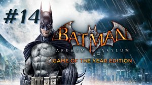 БОРЬБА С ПЛЮЩЕМ | Batman: Arkham Asylum прохождение #14 (Максимальная сложность)