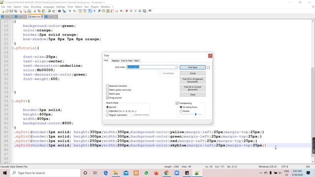 Target and column design in the CSS 3 tutorial in Hindi Index - 3 | PHP Tutorial | web563