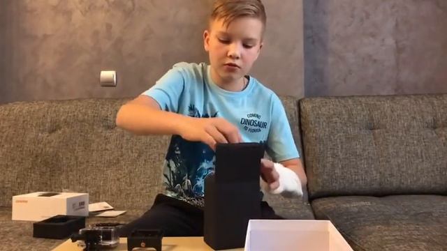Распаковка экшн-камеры Digma Dicam 400 / КОМПЛЕКТАЦИЯ / стоит ли ПОКУПАТЬ смотреть онлайн