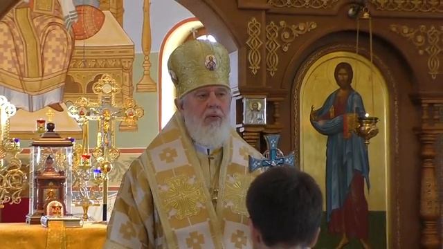 Рукоположение во диаконы Дмитрия Бахмана