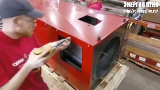 Как   изготавливаются     воздухонагреватели    на  отработанном   масле  производства   CLEAN BURN