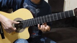 Estas Tonne - The Song of the Golden Dragon Видео урок для начинающих! Разбор на гитаре! Часть №1