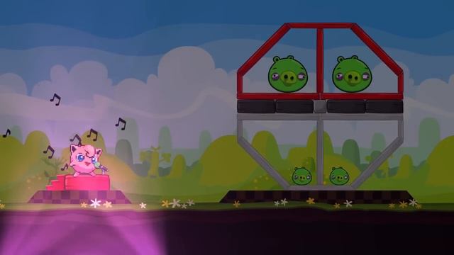 Pokémon vs. Angry Birds - Jigglypuff смотреть онлайн