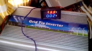 Grid Inverter 600W робота при низькому вхідному струмі