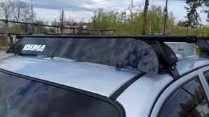 Hyundai Accent Фейринг, или убираем вой багажника на крыше.